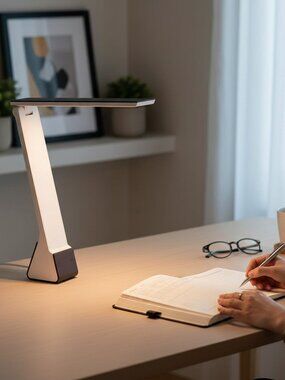 Bostitch Konnect Battery Powered LED Foldable Desk Lamp Three Colors New in Box